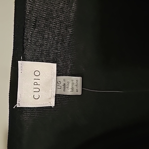 Cupio long sleeved open sweater black & white soft & Comfy NWT - Picture 12 of 13